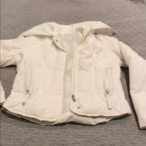 White Puffer coat